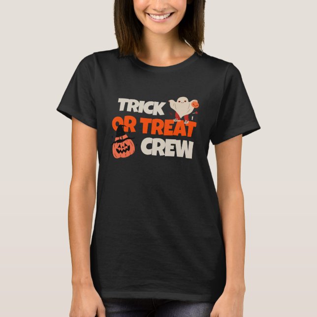 Camiseta para mujeres de la tripulación con trucos (Anverso)