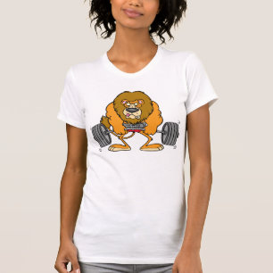 Camiseta para mujeres de leones