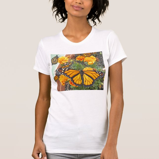 Camiseta para mujeres de My Monarch Butterflies (Anverso)