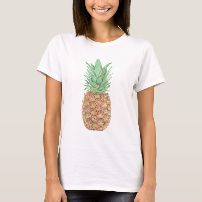 Camiseta para mujeres de piña (Anverso)