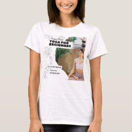 Camiseta para mujeres de yoga