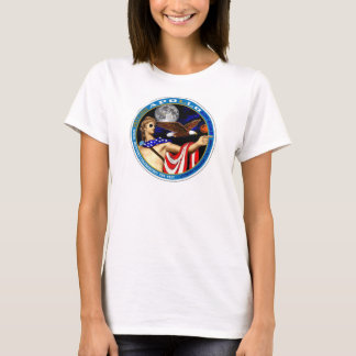 Camiseta para mujeres del pasado y futuro de Apolo