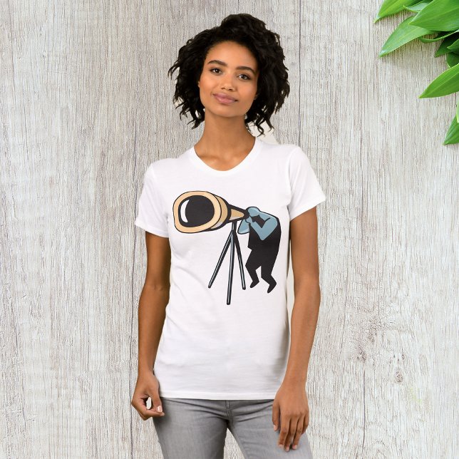 Camiseta para mujeres del telescopio (Subido por el creador)