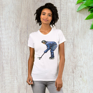 Camiseta para mujeres en hockey sobre hielo