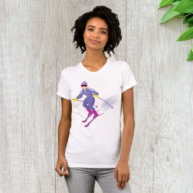 Camiseta para mujeres esquiadoras (Subido por el creador)