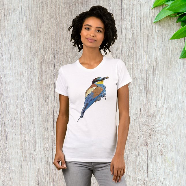 Camiseta para mujeres europeas que comen aves (Subido por el creador)
