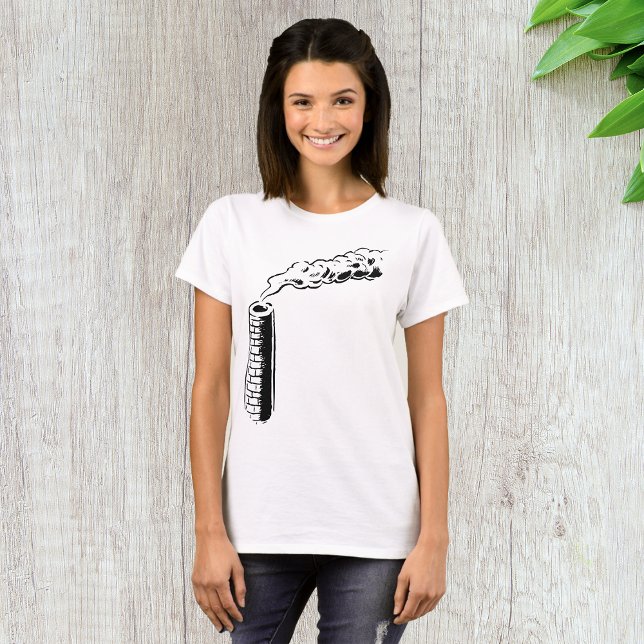 Camiseta para mujeres humeantes (Subido por el creador)