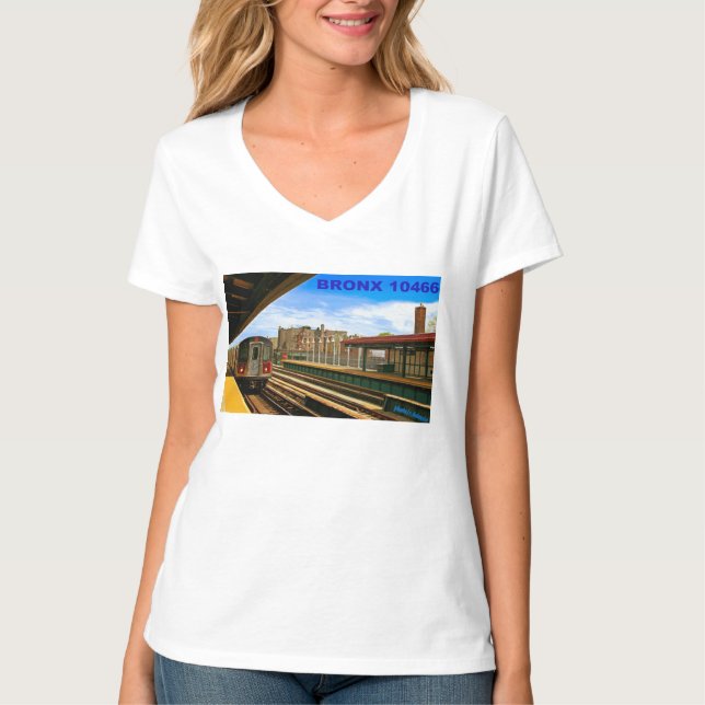 Camiseta para mujeres Metro 233 (Anverso)