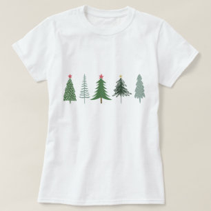 Camiseta para mujeres navidades