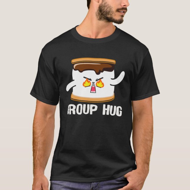 Camiseta Para mujeres olores de marshmallow Camping Roastin (Anverso)