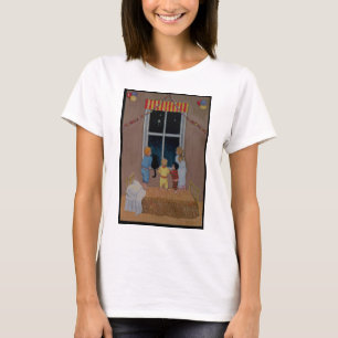 Camiseta Para navidad del padre que espera