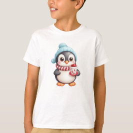 Camiseta para Navidades de Merry Penguin - Inviern
