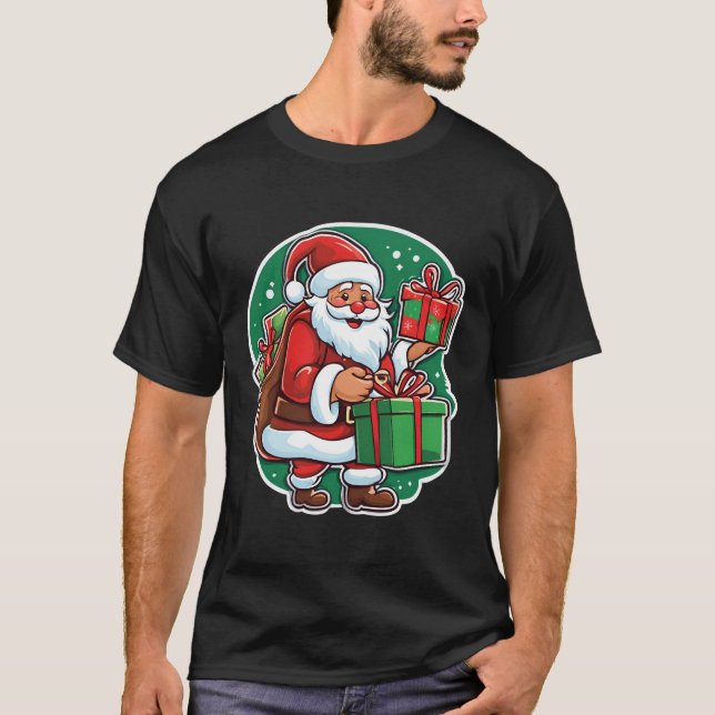Camiseta para Navidades hombres - Festividad y div (Anverso)