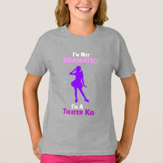 Camiseta para niña aficionada al teatro