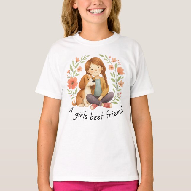 Camiseta para niñas (Anverso)