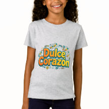 Camiseta para niñas Dulce Corazón Girls - Dulce Co