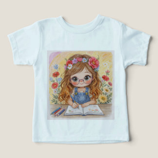 Camiseta para niñas - Estilo dulce y juguetón