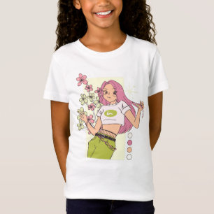 Camiseta para niñas Pretty in Pink Moda rosa lin