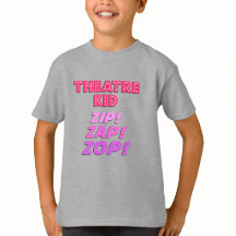 Camiseta para niño de teatro Zip-Zap-Zop