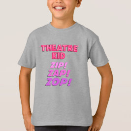 Camiseta para niño de teatro Zip-Zap-Zop