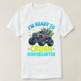 Camiseta para niños 1er día de jardín de infantes 