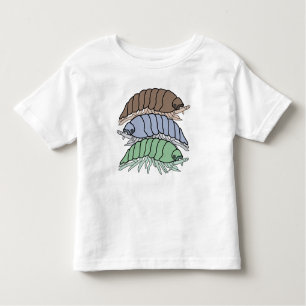 Camiseta para niños - 3 bichos de píldora (blanco)
