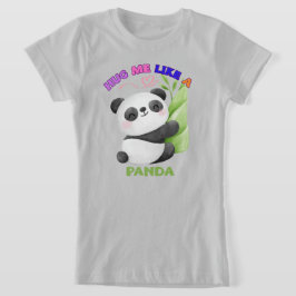 Camiseta para niños - abrazarme como un panda 🐼