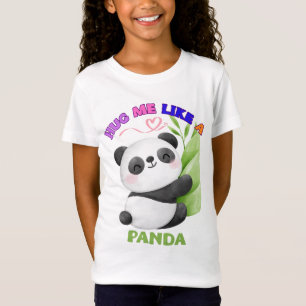 Camiseta para niños - abrazarme como un panda 🐼