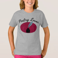 Camiseta para niños amantes de la poesía - Para pe