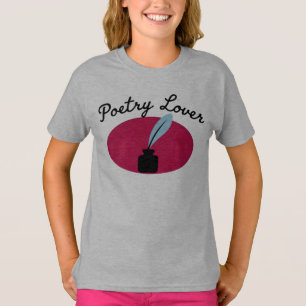 Camiseta para niños amantes de la poesía - Para pe