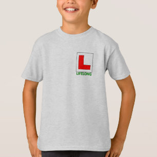 Camiseta para niños aprendices de por vida