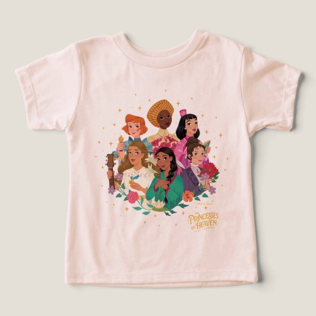 Camiseta para niños/as Princesses of Heaven™ (Diseño delantero )