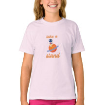 Camiseta para niños astronauta Toma una Posición |