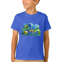 Camiseta para niños autistas y orgullosos
