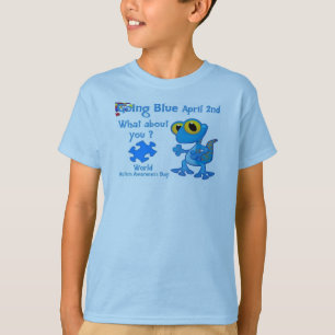 Camiseta para niños azules