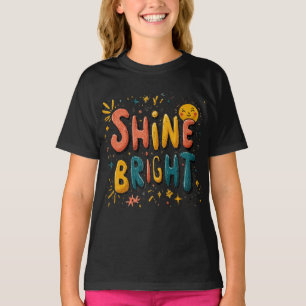 Camiseta para niños brillantes - Motivación colori