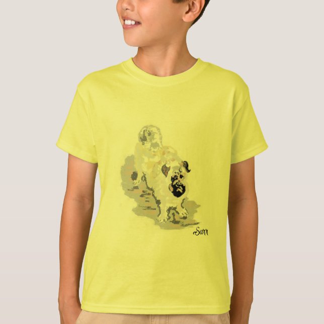 Camiseta para niños : Cachorro (Anverso)