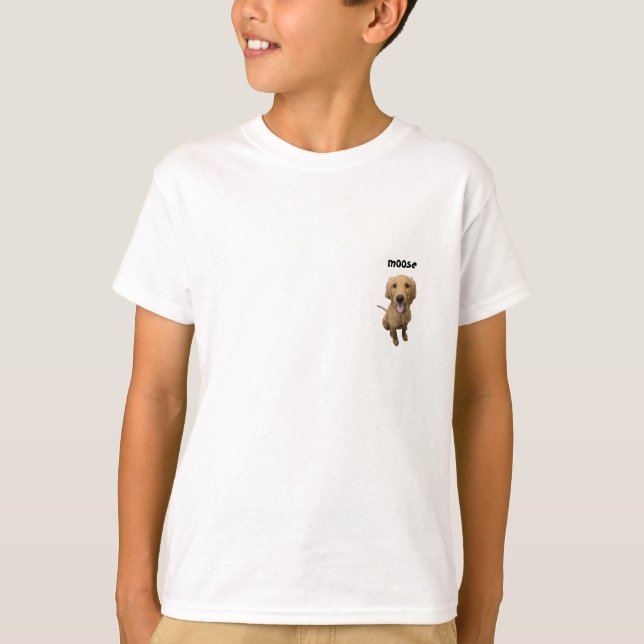 Camiseta para niños - Cachorro de recuperación de  (Anverso)