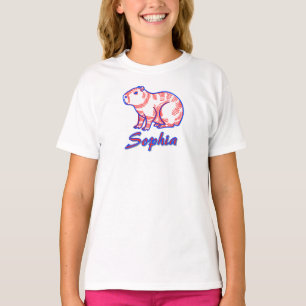 Camiseta para niños Capybara Kids – Animal Colorid