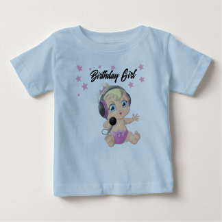Camiseta para niños Chicas de cumpleaños - Diseño 