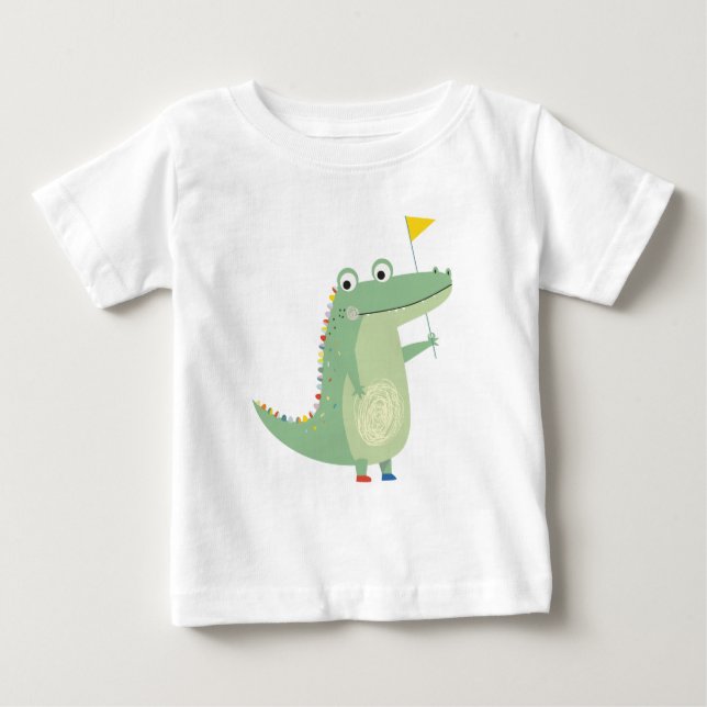 Camiseta para niños cocodrilos (Anverso)
