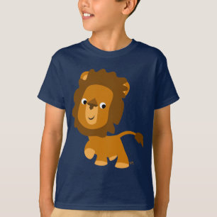 Camiseta para niños con contenido de león de Perso
