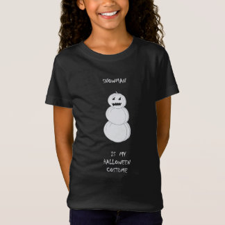 Camiseta para niños con muñeco de calabaza