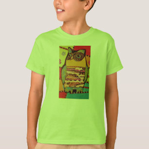 Camiseta para niños de 3/4 mangas con diseño de le
