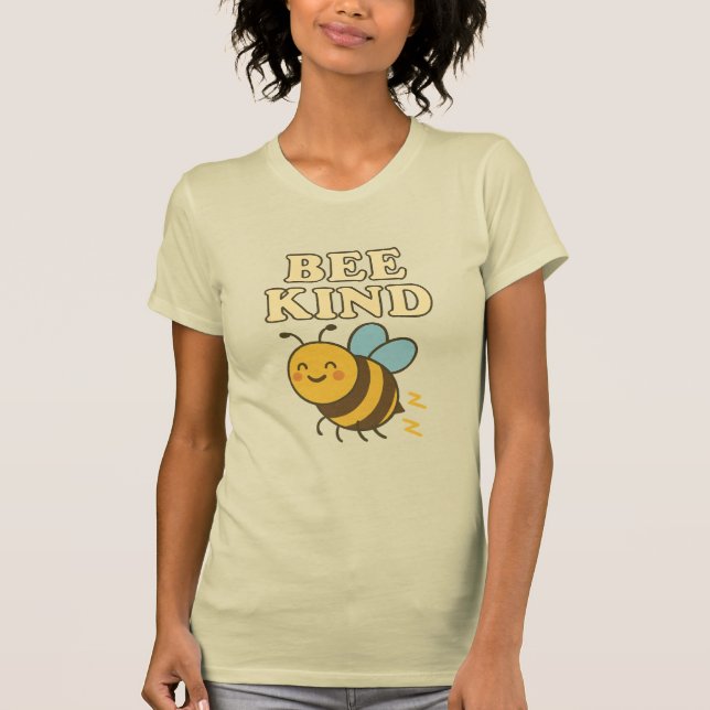 Camiseta para niños de Bee Kind (Anverso)