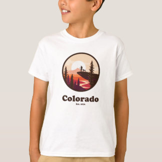 Camiseta para niños de Colorado Est 1876