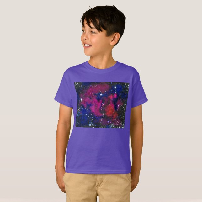 Camiseta para niños de Dark Matter (Anverso completo)