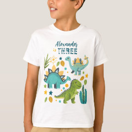 Camiseta para niños de dinosaurio TRex