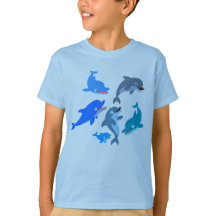 Camiseta para niños de Dolphin Pod Personalizado