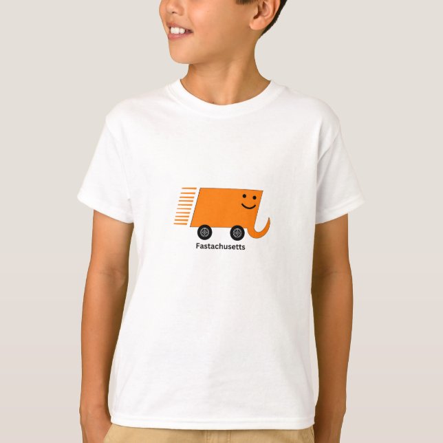 Camiseta para niños de Fastachusetts Massachusetts (Anverso)